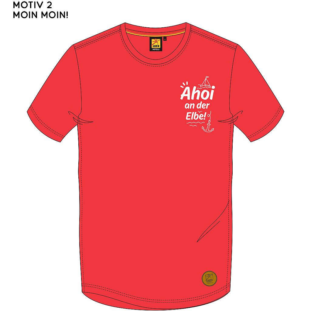 M4406 T-Shirt &quot;HAM&quot; Herren rot M