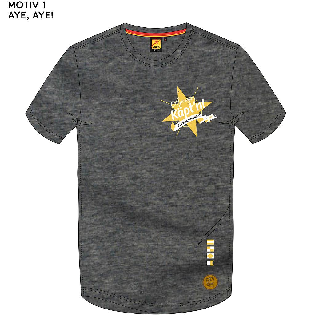 M4410 T-Shirt &quot;HAM&quot; Damen grau XS