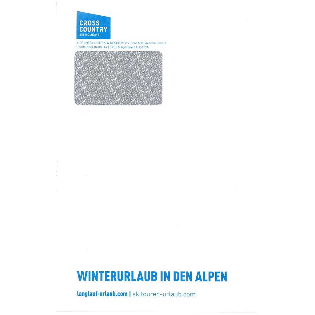Kuverts vom Kunden